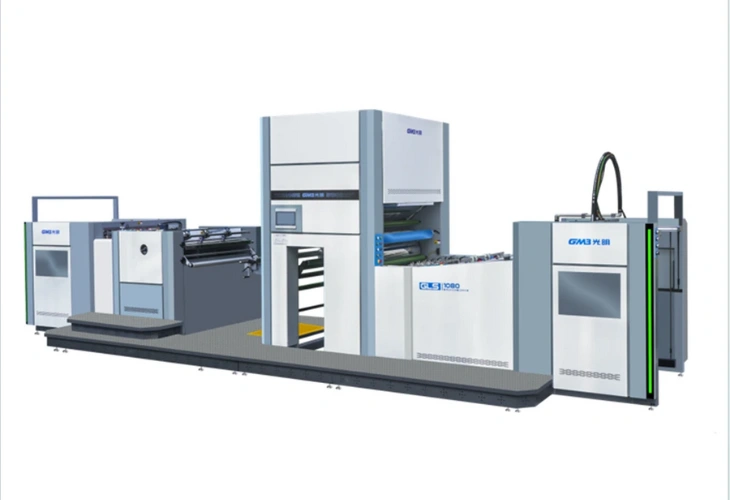 GLS-1080 / 1300 / 1450 Water-based & Thermal Film Dual Function Laminator Manufacturers In Chennai